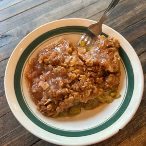 Rhubarb Crunch