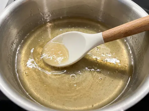 Rhubarb Crunch Recipe for a Family Favorite Spring Dessert 15 Step 5: Make the sauce