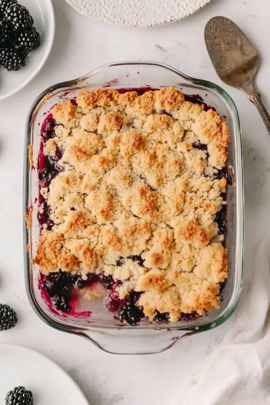 Simple Blackberry Cobbler With Cake Mix: Easy 3 Ingredient Dessert 6 What Kind of Blackberries Should I Use?
