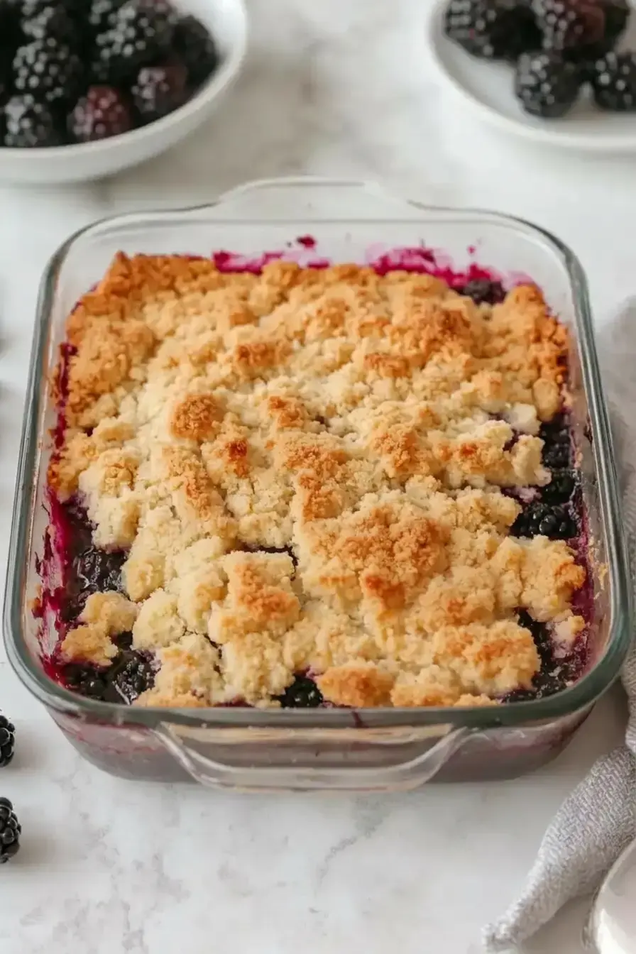 Simple Blackberry Cobbler With Cake Mix: Easy 3 Ingredient Dessert 5 Why You'll Love This Blackberry Cobbler