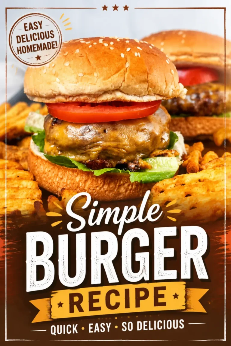 Simple Burger Recipe