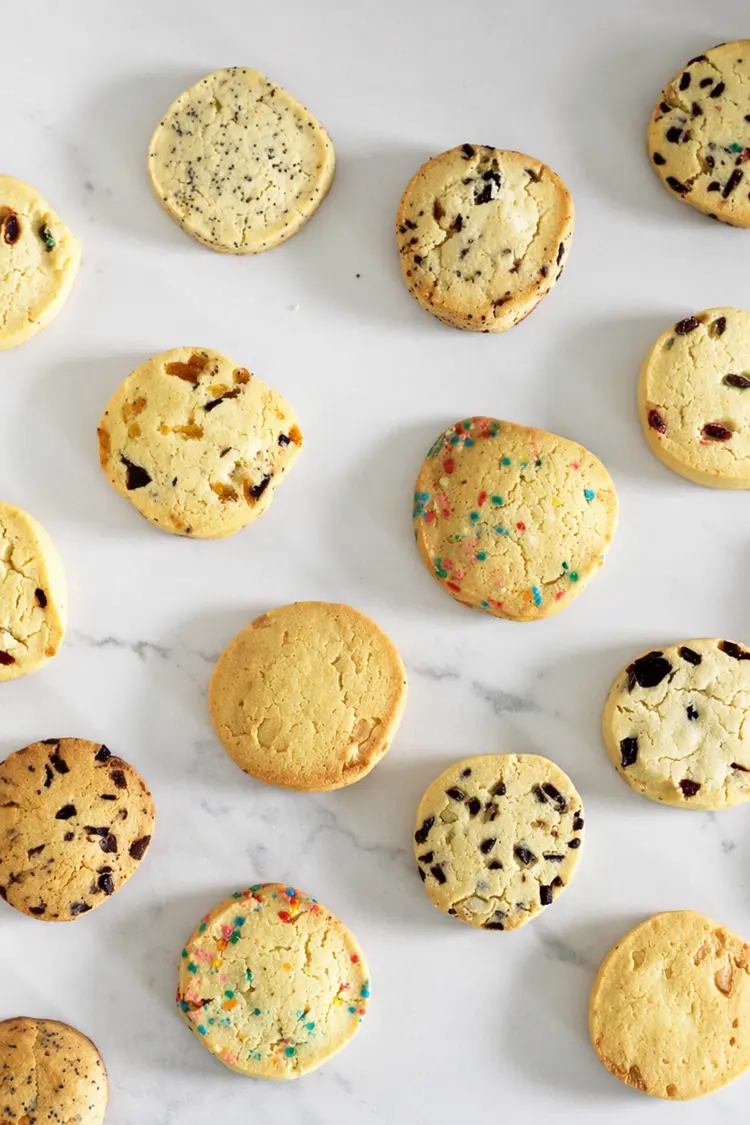 Slice And Bake Cookies With 9 Flavour Ideas