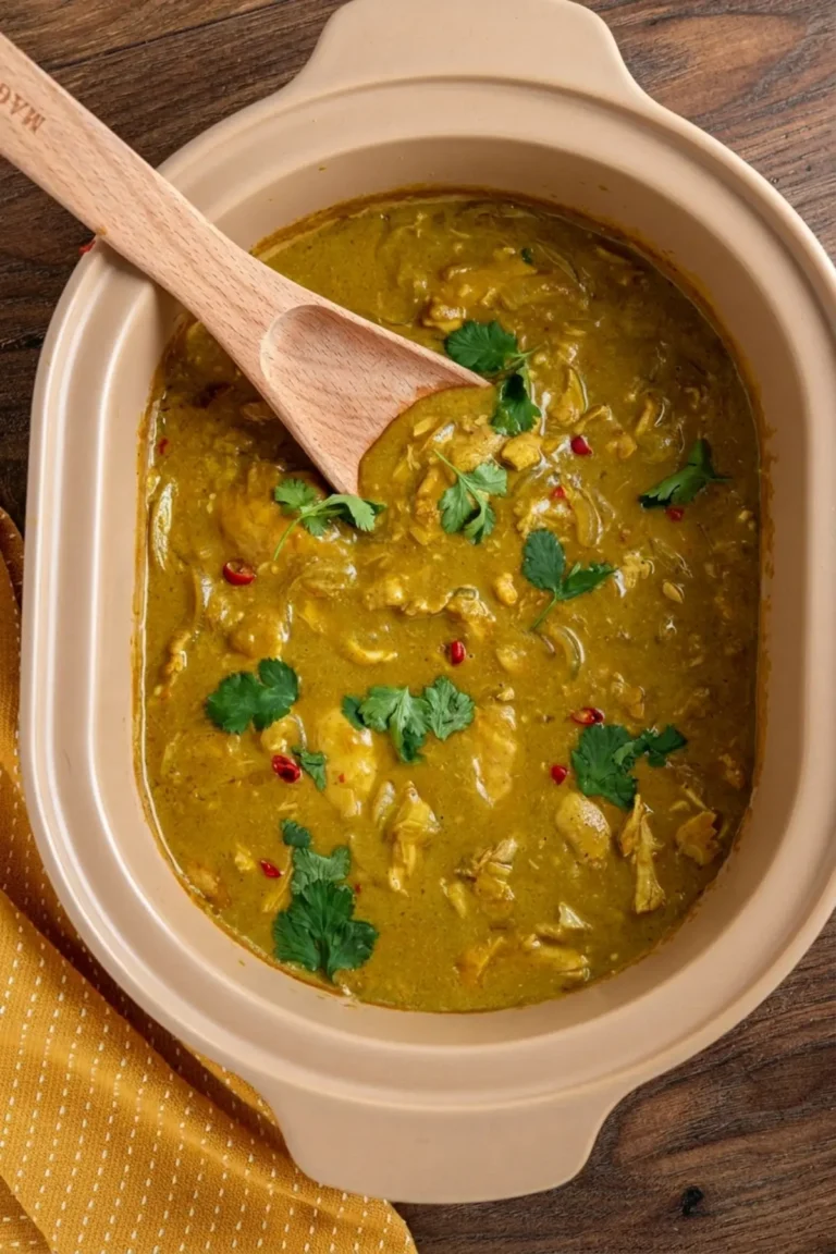 Slow Cooker Coconut Sweet Chilli Chicken Curry