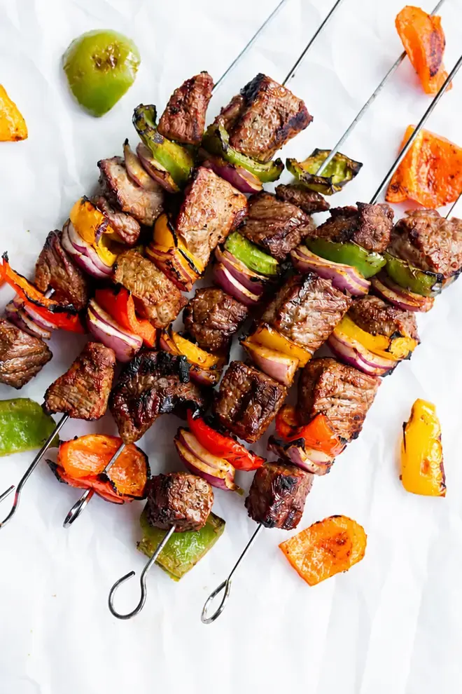 Steak Fajita Kebabs