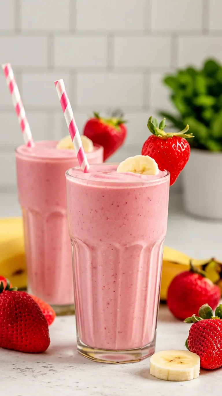 Strawberry Banana Smoothie