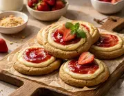 Strawberry Cheesecake Cookies with Soft Creamy Texture 12 popular recipes