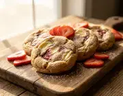 Strawberry Cheesecake Cookies with Soft Creamy Texture 13 popular recipes