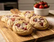 Strawberry Cheesecake Cookies with Soft Creamy Texture 18 seasonal picks