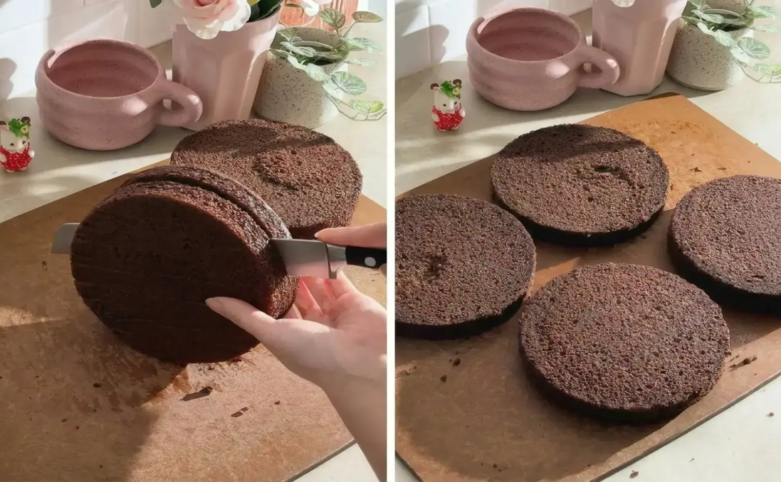 Assemble the cake