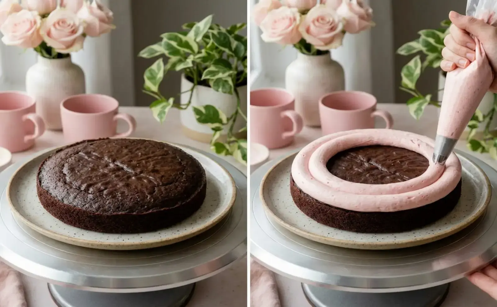 Assemble the cake