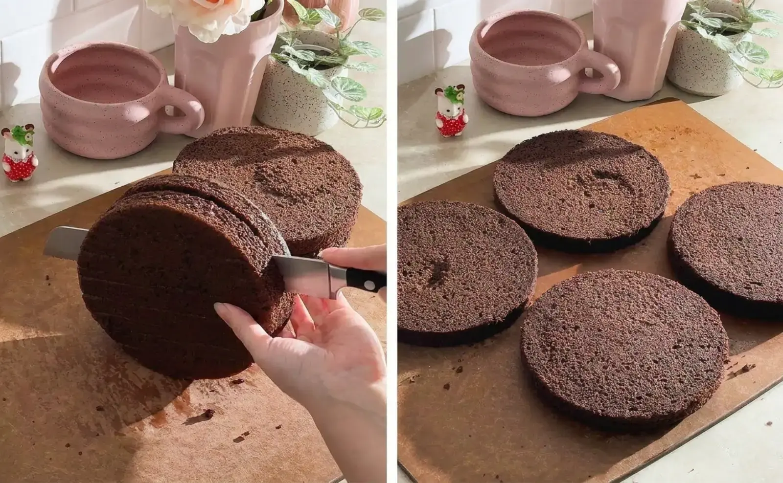 Assemble the cake
