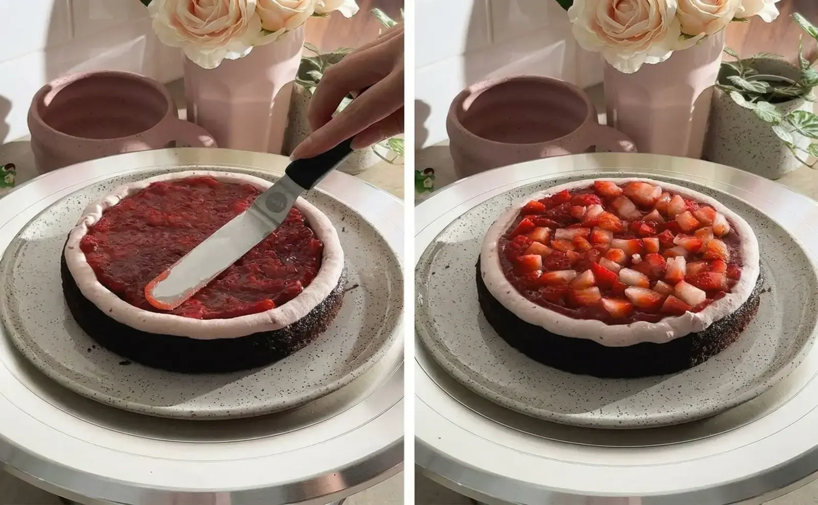 Assemble the cake