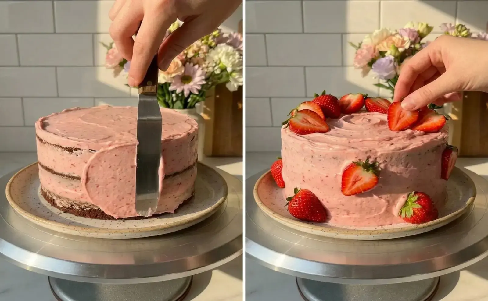 Assemble the cake
