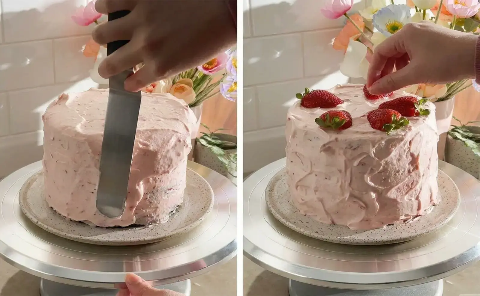 Assemble the cake