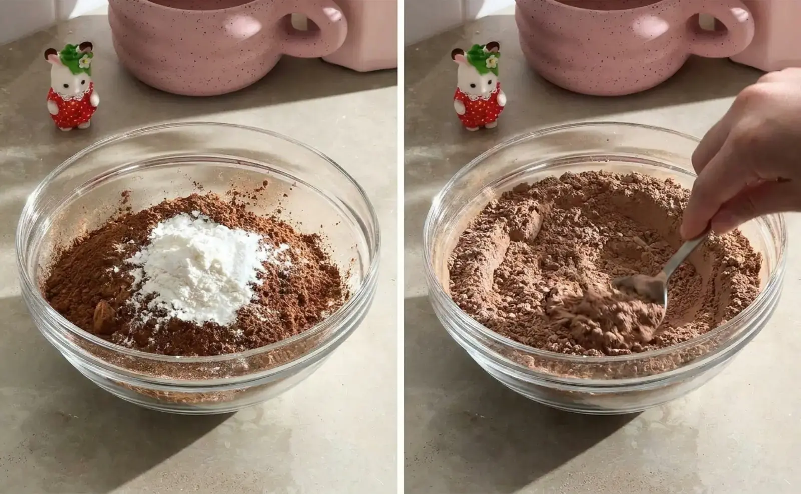 Make the chocolate cake