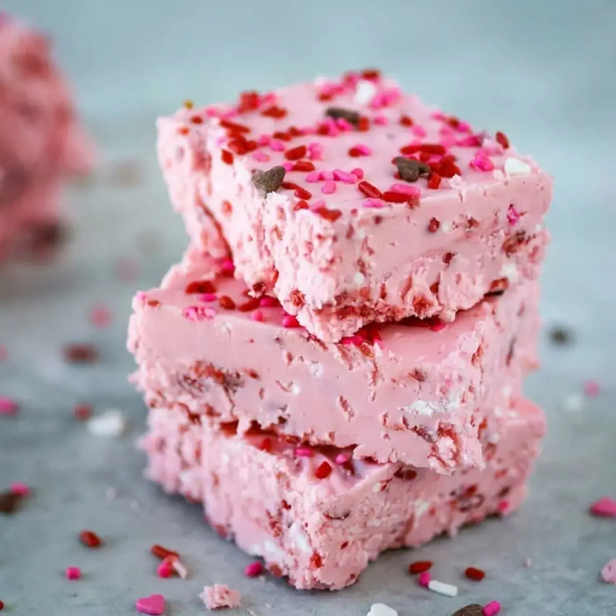Super Easy Strawberry Fudge