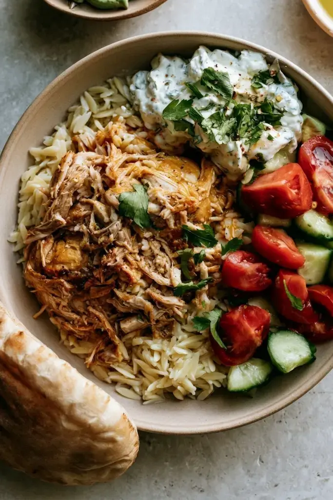 3. Slow Cooker Greek Lemon Chicken