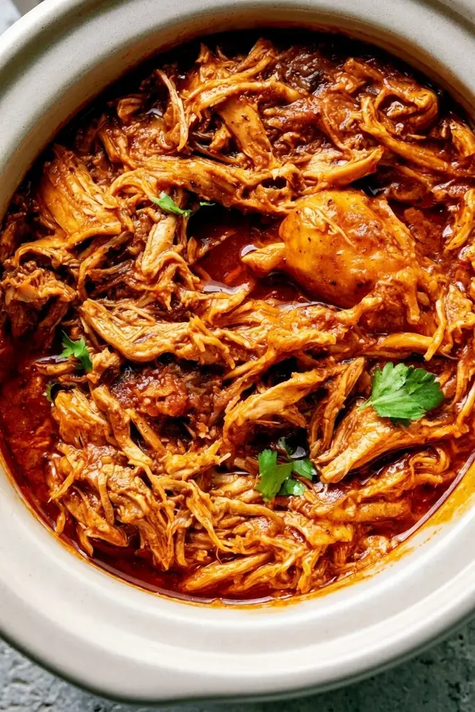 6. 4‑Ingredient Crockpot Chicken Tacos