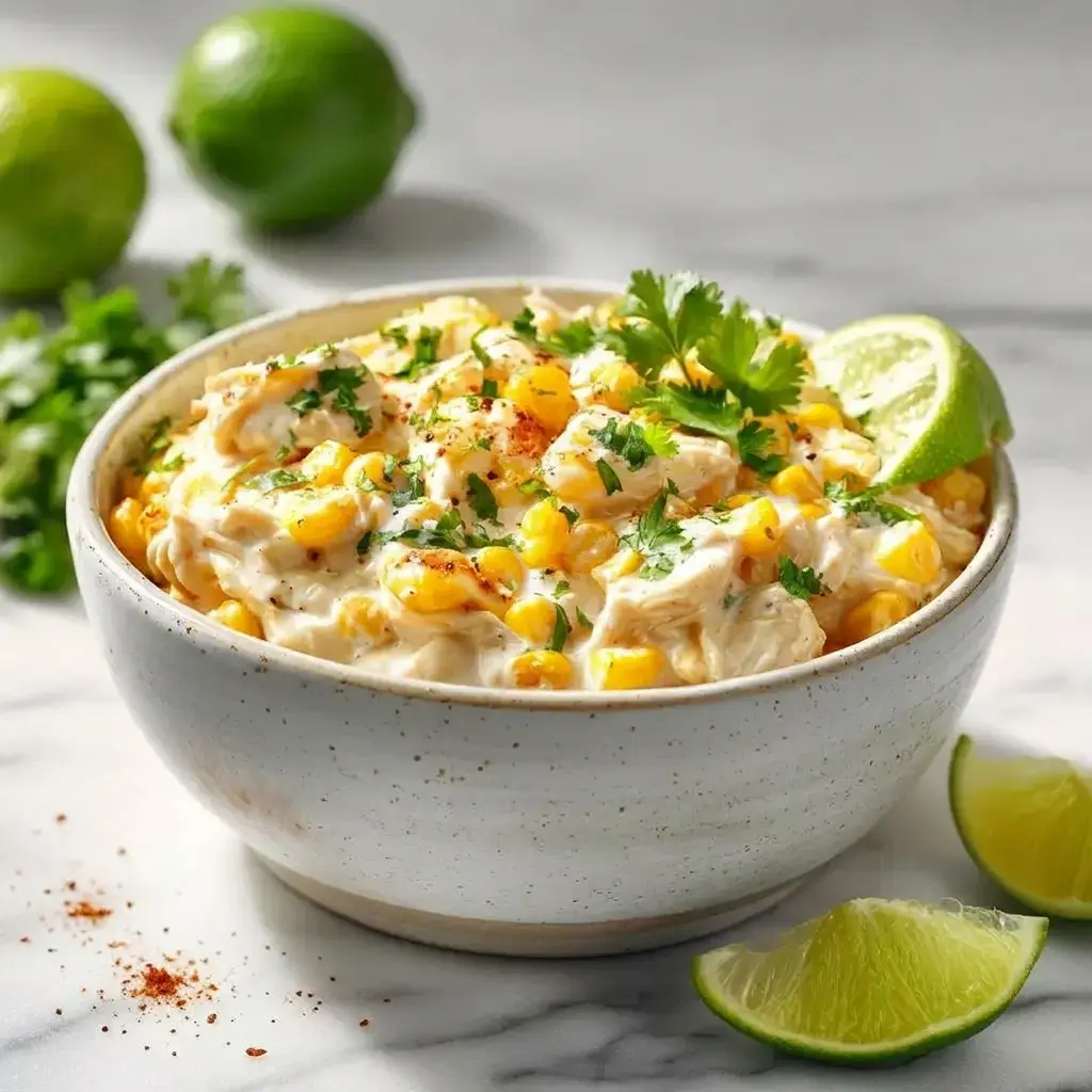 Summer Crockpot Street Corn Chicken: Easy Creamy Slow Cooker Dinner 4 The Heart of the Dish