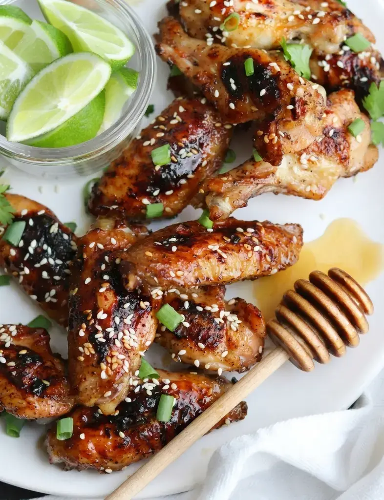 Sunday Grill Dinner Ideas for the Best Backyard BBQ Meals 14 14. Honey Sriracha Grilled Chicken Wings
