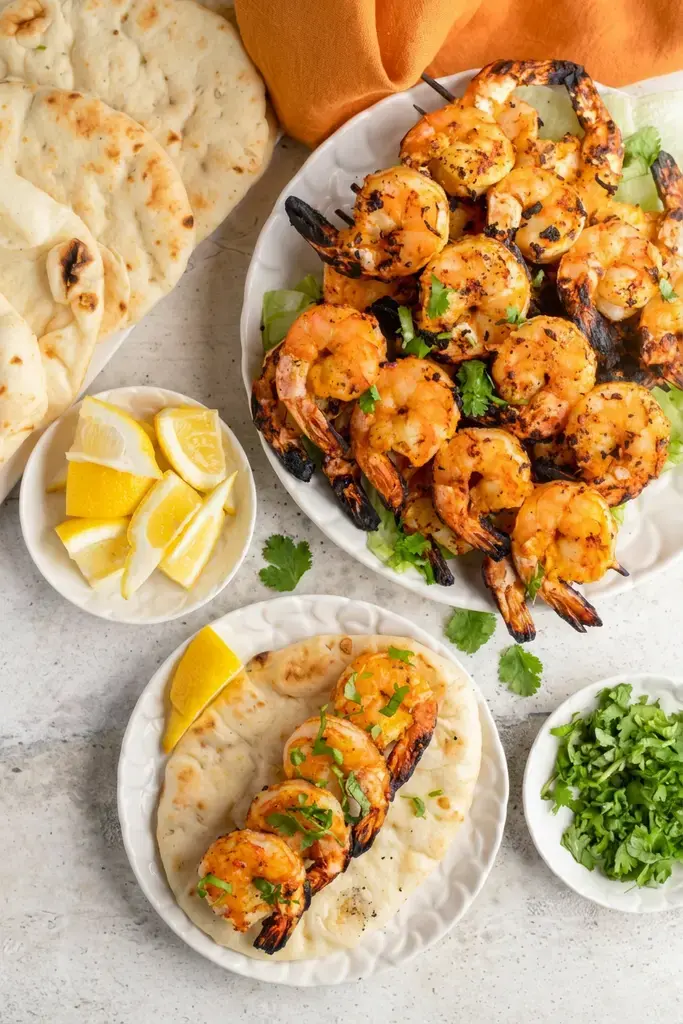 Sunday Grill Dinner Ideas for the Best Backyard BBQ Meals 18 18. Tandoori Grilled Shrimp Skewers
