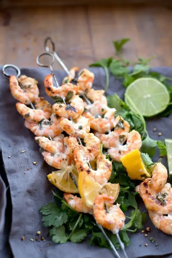 Sunday Grill Dinner Ideas for the Best Backyard BBQ Meals 21 21. Grilled Citrus Garlic Shrimp Skewers