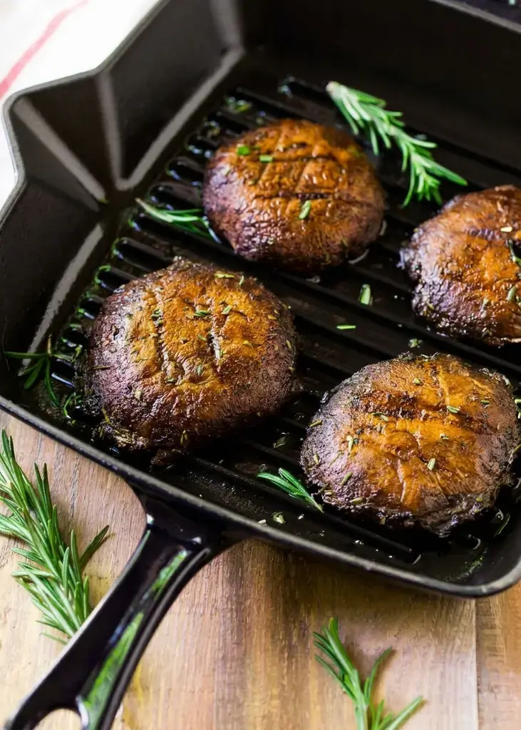 Sunday Grill Dinner Ideas for the Best Backyard BBQ Meals 28 28. Grilled Portobello Mushrooms With Balsamic Glaze