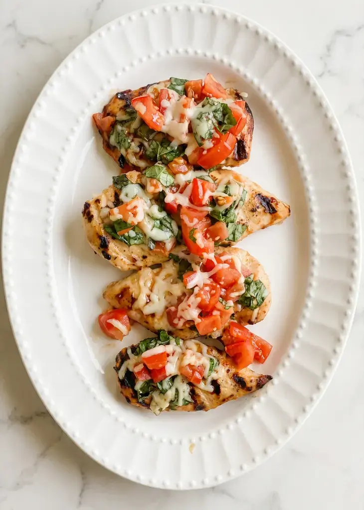 Sunday Grill Dinner Ideas for the Best Backyard BBQ Meals 35 35. Grilled Bruschetta Chicken