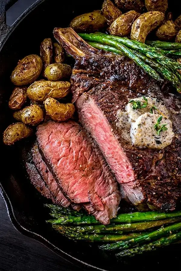 Sunday Grill Dinner Ideas for the Best Backyard BBQ Meals 4 4. Cowboy Ribeye