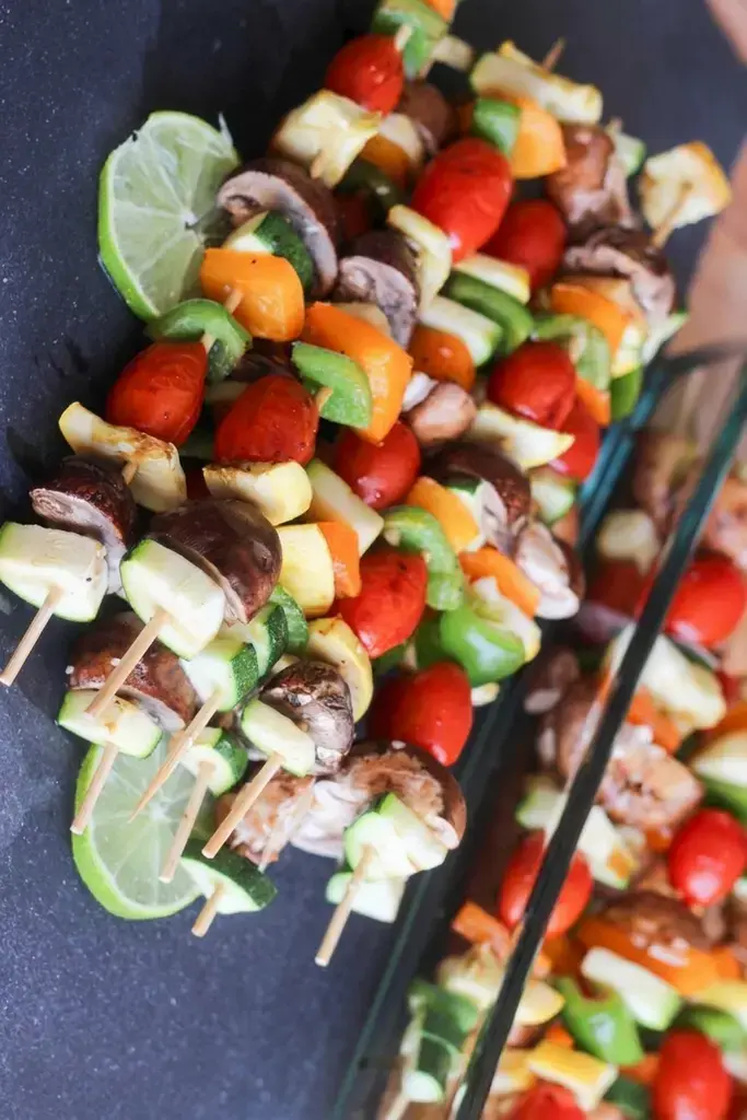 Sunday Grill Dinner Ideas for the Best Backyard BBQ Meals 44 44. Grilled Teriyaki Veggie Skewers
