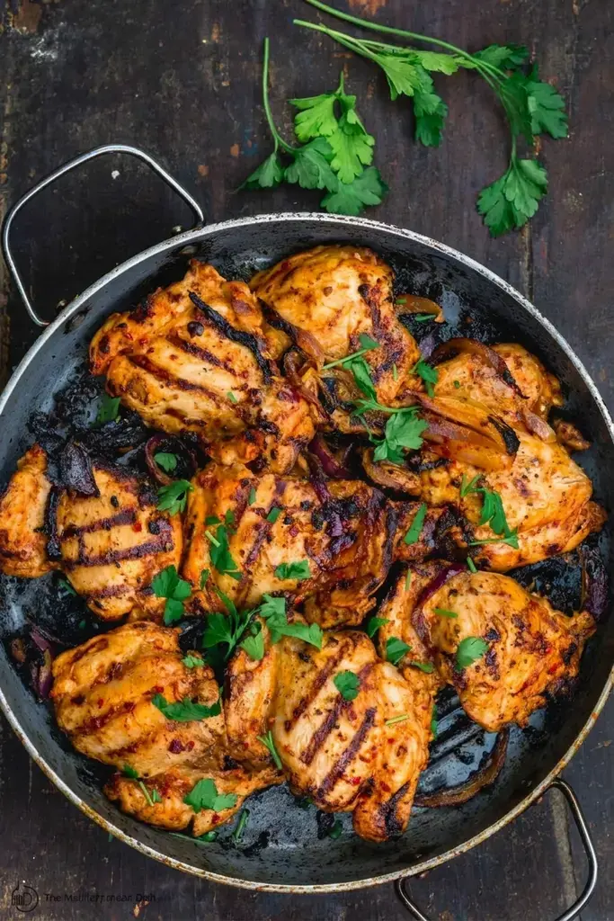 Sunday Grill Dinner Ideas for the Best Backyard BBQ Meals 38 7. Grilled Harissa Chicken