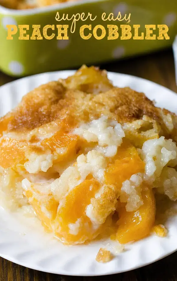 My Favorite Peach Dessert