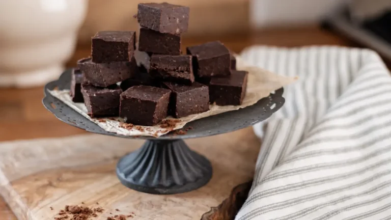 Three Ingredient Date Fudge
