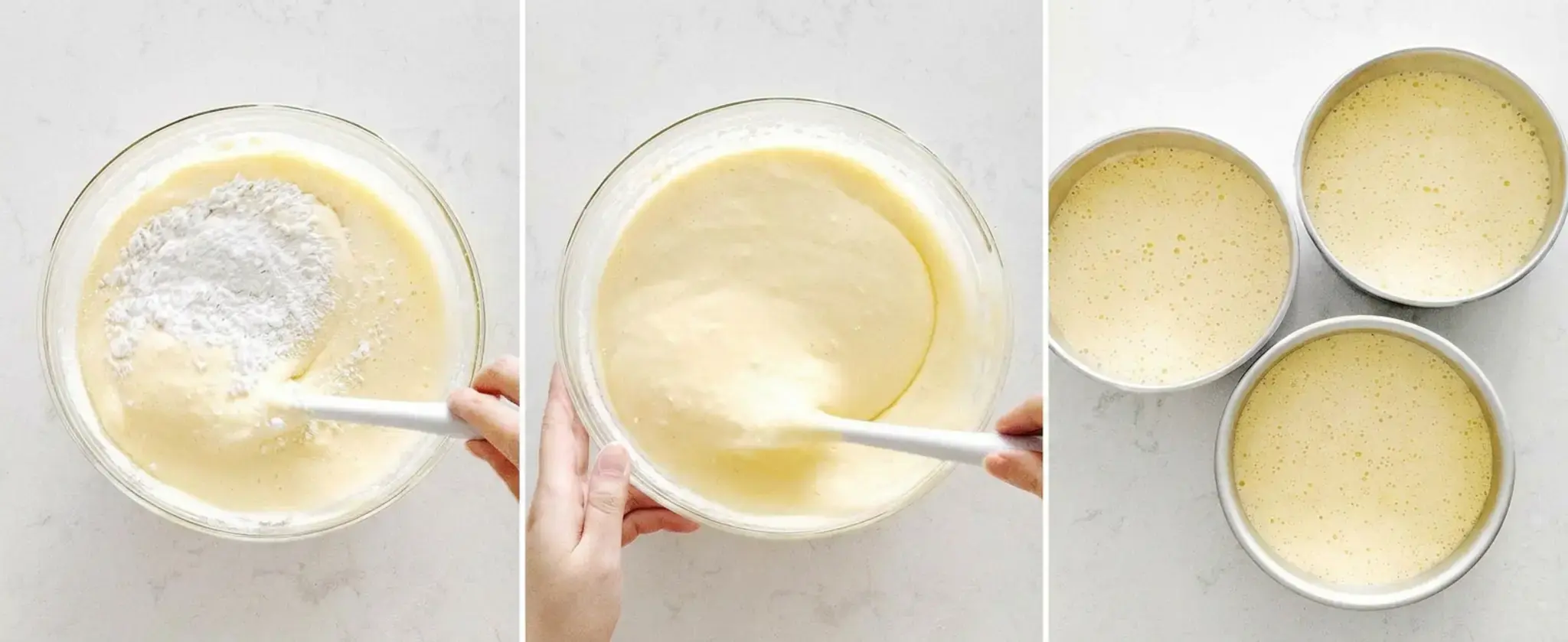 For the genoise sponge cake