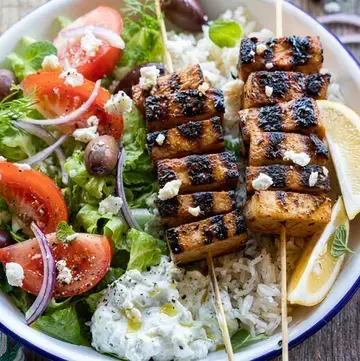 Vegan Souvlaki