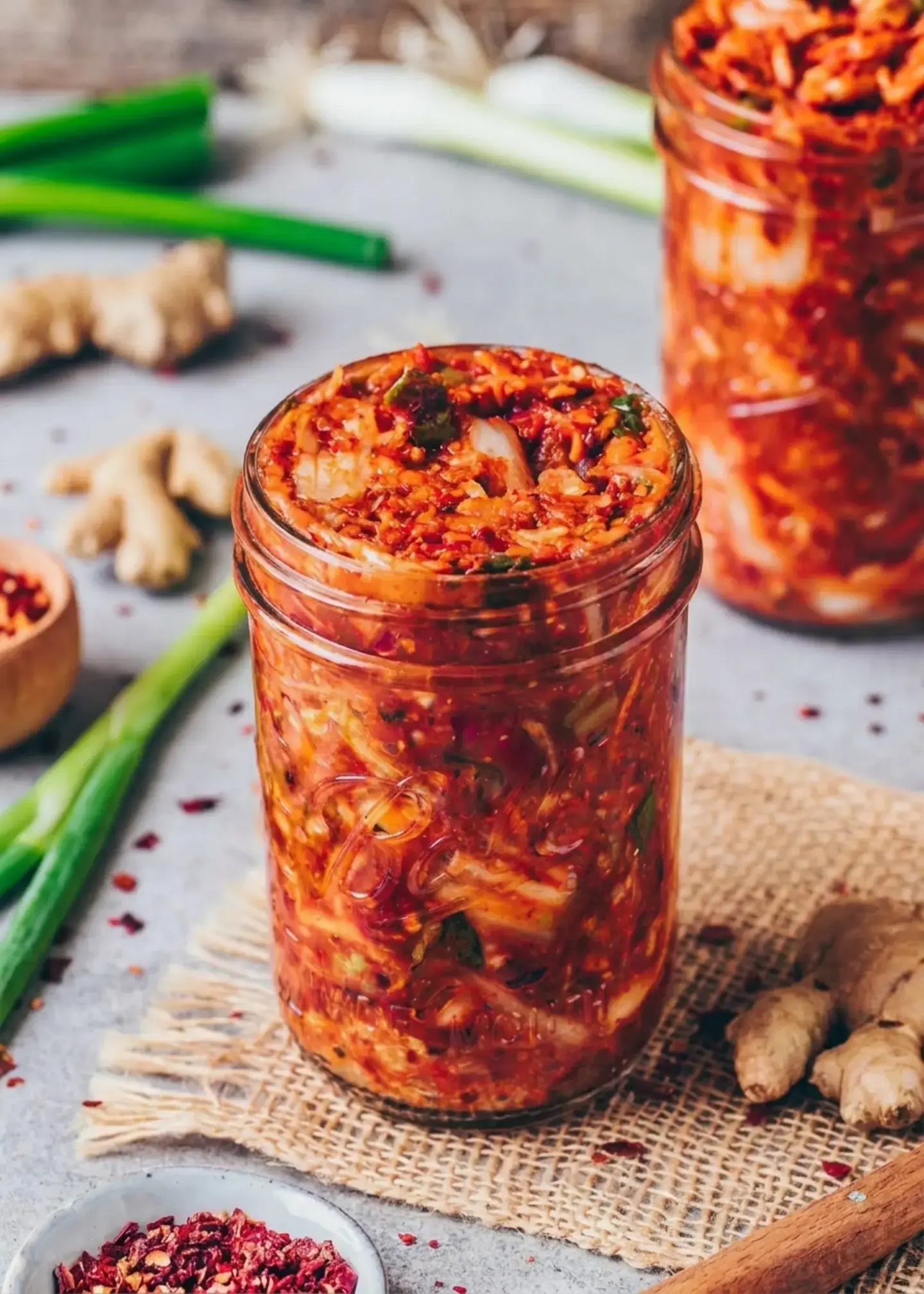 Vegan Kimchi Ingredients and Variations