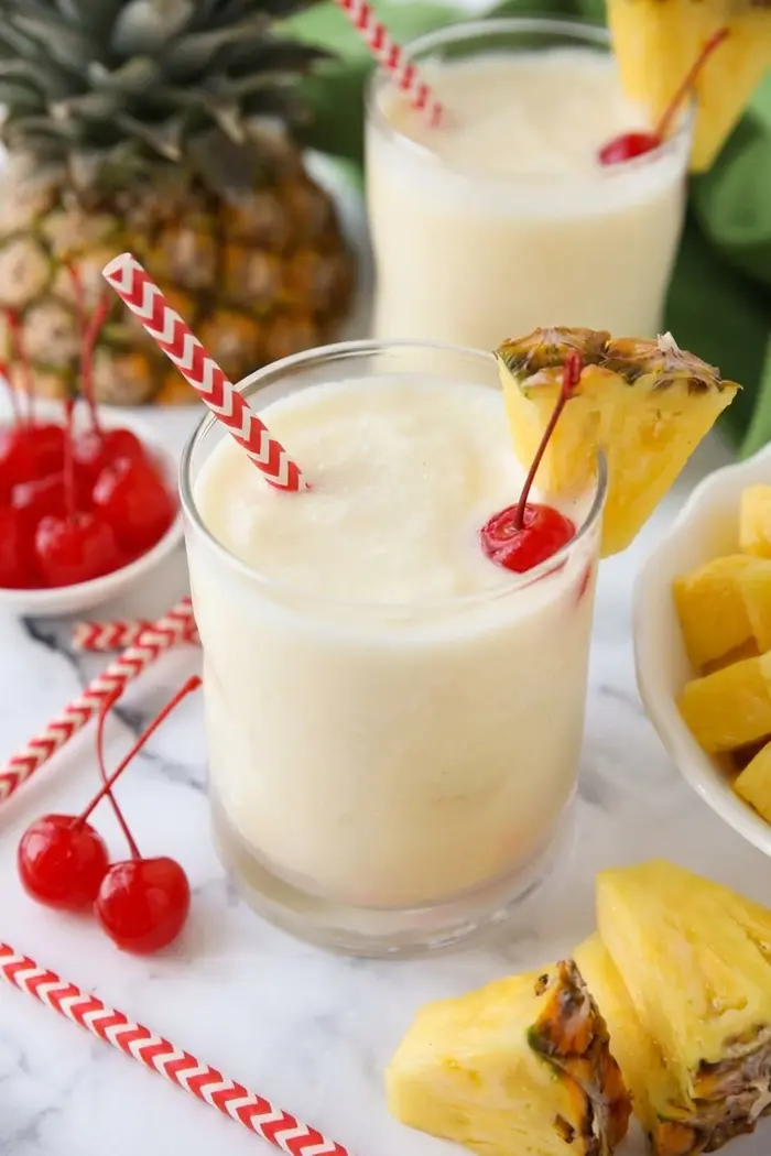 Virgin Blackberry Pina Colada