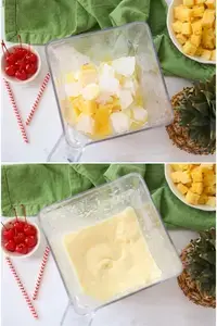 How to make a Pina Colada Mocktail