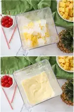 How to make a Pina Colada Mocktail