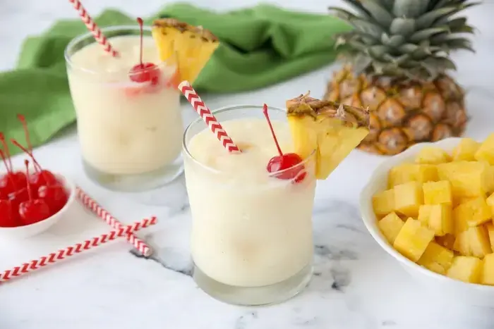 Virgin Pina Colada Ingredients