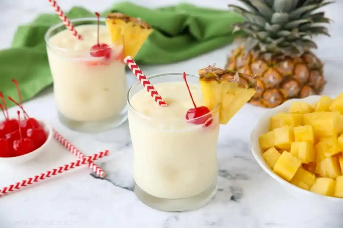 Virgin Pina Colada Ingredients