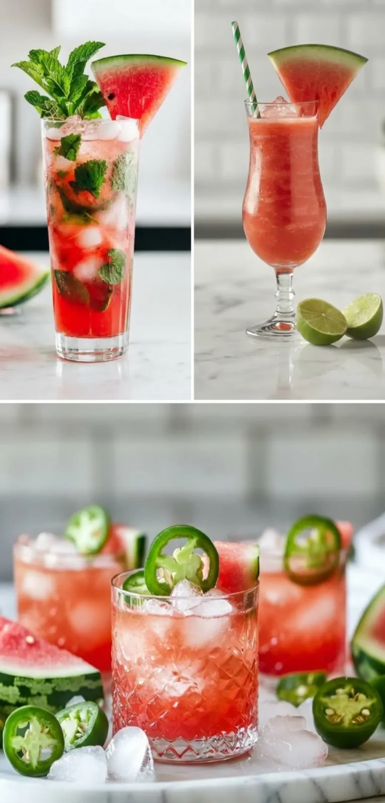 Watermelon Mocktails