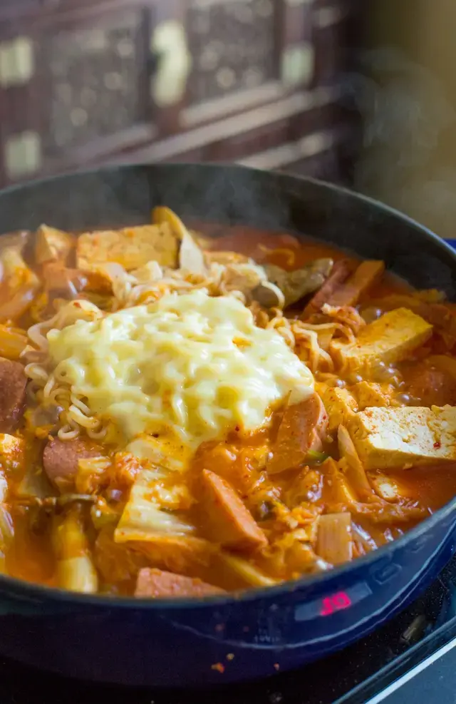 Ways To Eat Cook Kimchi Recipes: 15 Delicious Ideas for Every Meal 2 #2. Army Stew (Budae Jjigae)