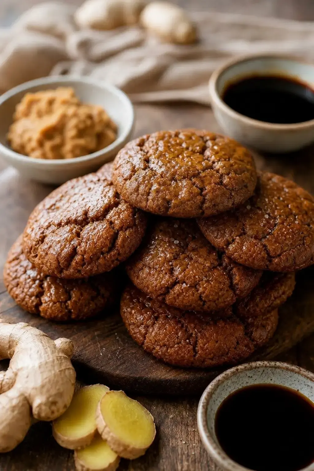 13) Ginger-Miso Molasses Cookies