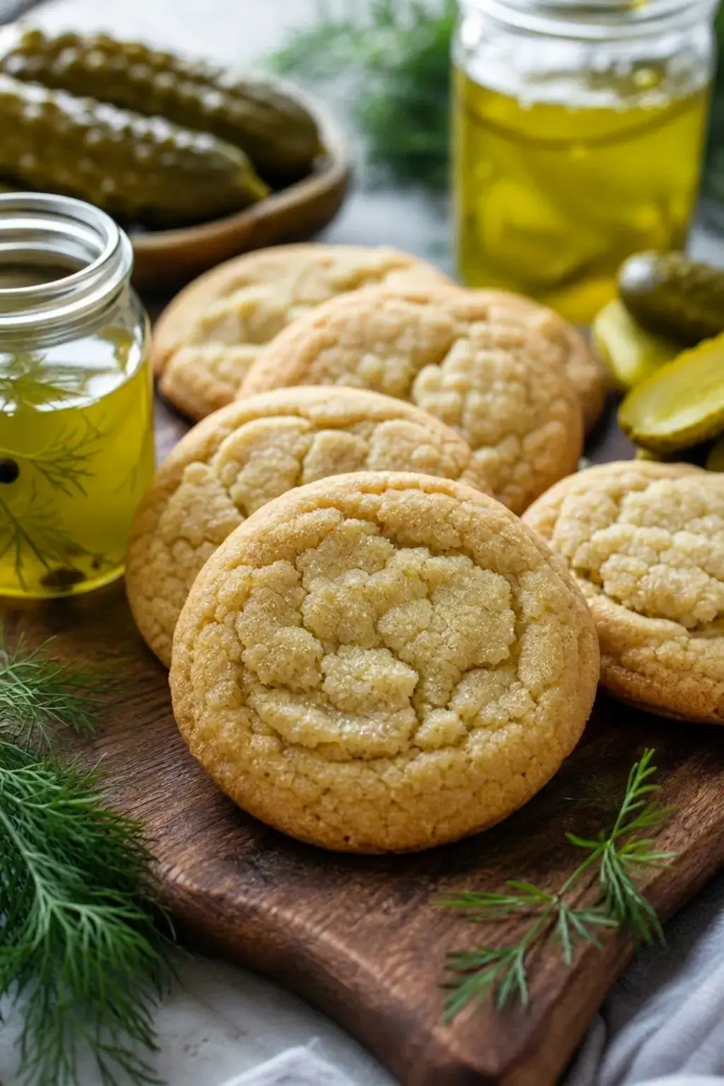 2) Pickle-Brined Sugar Cookies