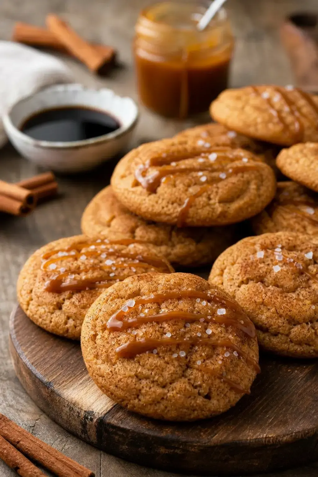 8) Salted Caramel Soy Sauce Snickerdoodles