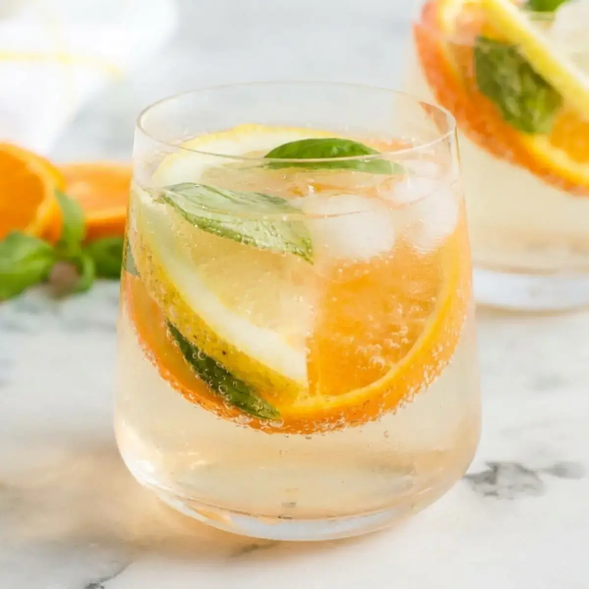 Pina colada blending to a smooth frozen texture