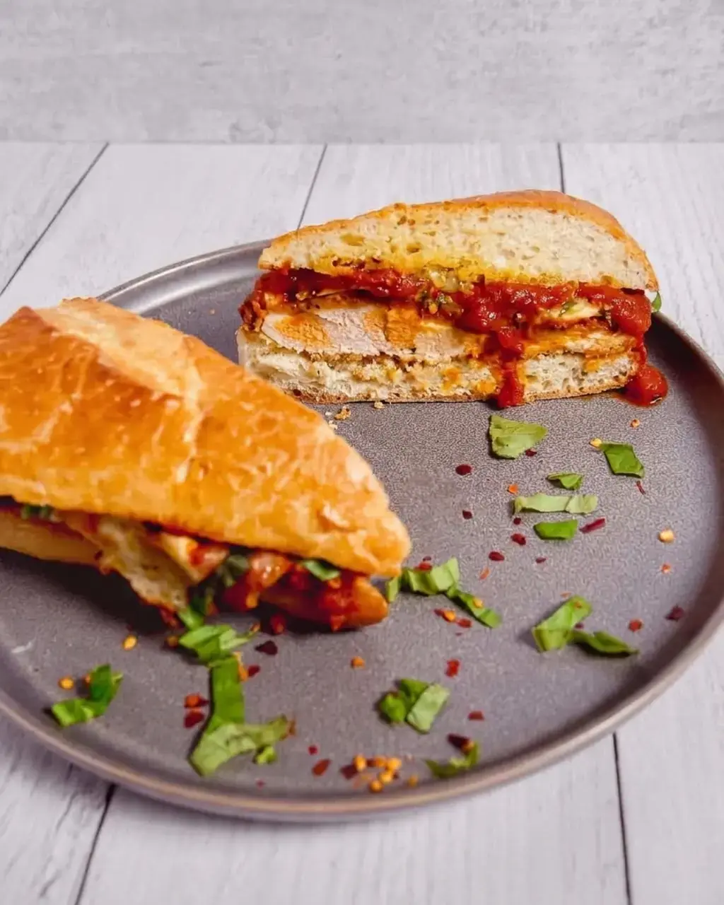 Baked Chicken Parmesan With Crispy Panko Coating 23 How to Make Baked Chicken Parmesan 10