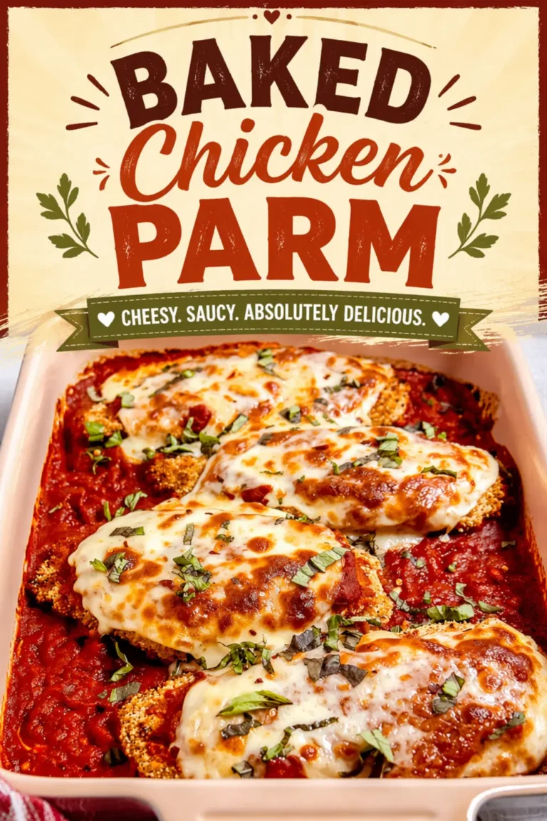 Baked Chicken Parmesan