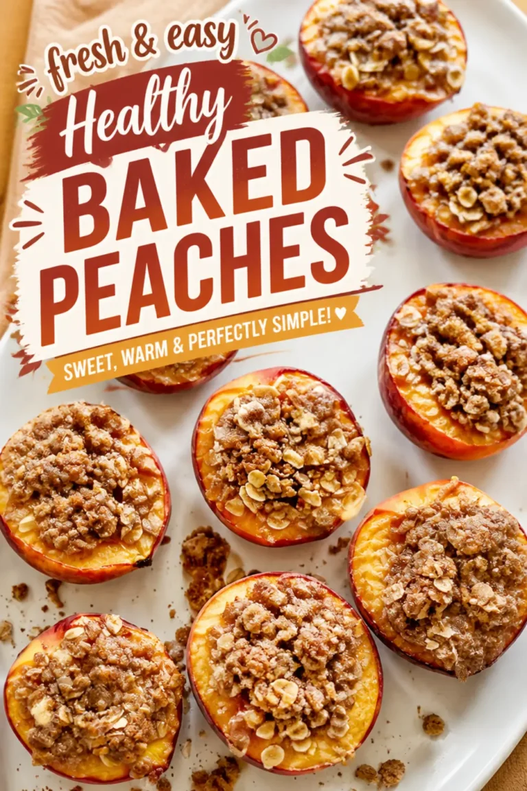 Baked Peaches